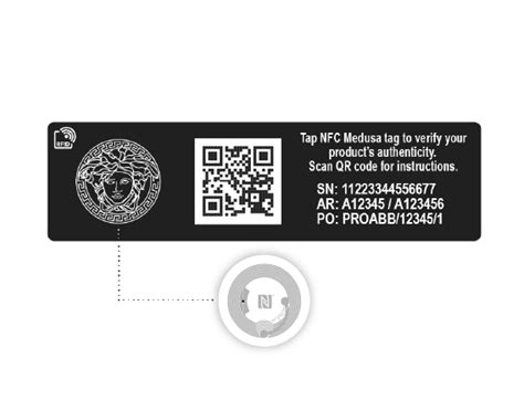 versace clothing label|Versace qr code scan.